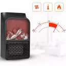 مسخن رائع يسخن المنزل أثناء البرد موفر للكهرباء صغير الحجم متنقل